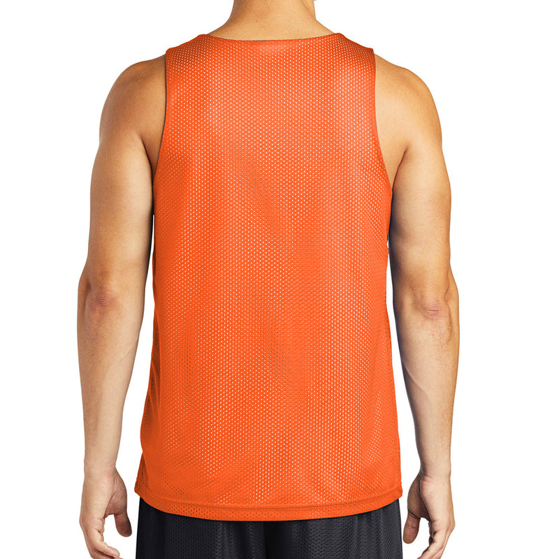 Men's Big Size PosiCharge Classic Mesh Reversible Tank T-Shirt