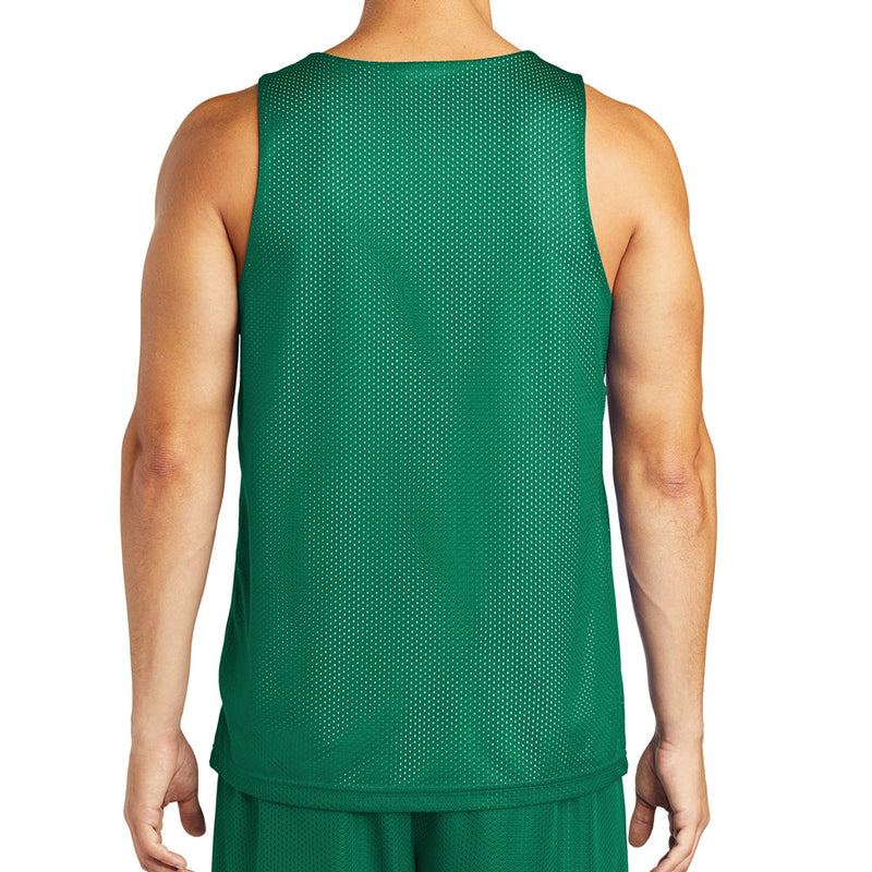 Men's Big Size PosiCharge Classic Mesh Reversible Tank T-Shirt