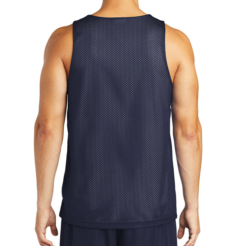 Men's Big Size PosiCharge Classic Mesh Reversible Tank T-Shirt
