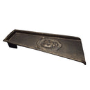 Bronze Lion 24-in Cast Aluminum Downspout Gutter Splash Block