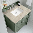 James Martin Brittany 30" Single Bathroom Vanity, Black Onyx
