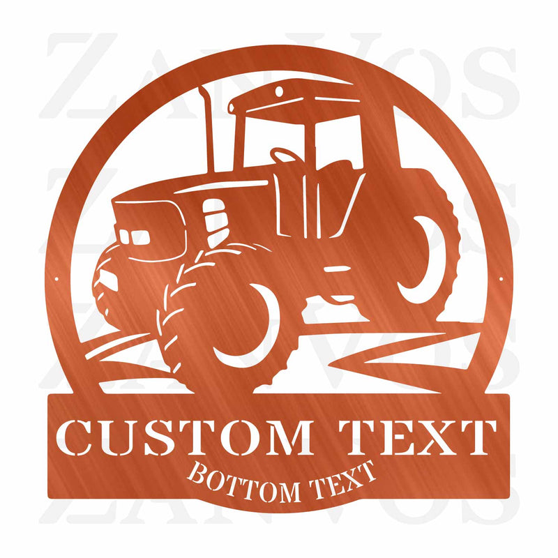 Modern Tractor Monogram