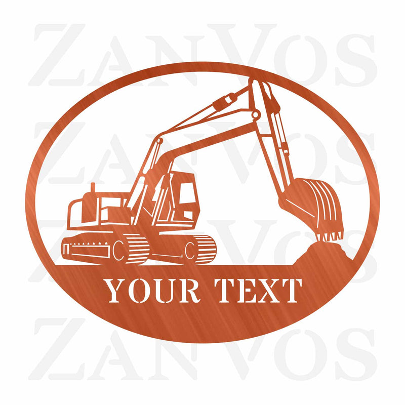Excavator Monogram