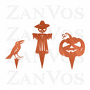 Halloween Yard Stakes (3 Pack) by ZanVos