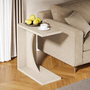 C-Shaped End Table, Sofa Side Table Couch Table