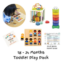 18-24 MONTHS TODDLER PLAY PACK - 2nd BIRTHDAY GIFT SET by Discovery Toys