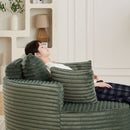 Modern Single Sofa With Backrest Pillow For Living Room by HouseOfZazla