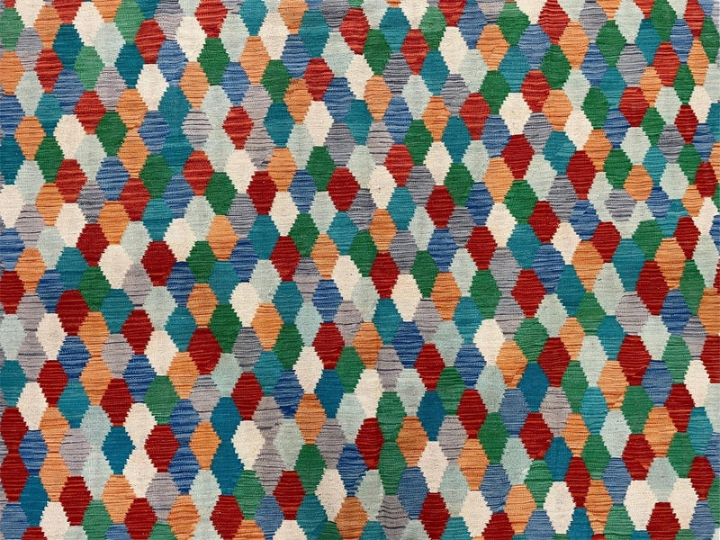 6.5 x 9.5 Colorful Chobi Kilim Rug 6 x 9 Multicolor Turkish Kilim Rug 7x10 Chobi Kilim Rug Playroom Rug Wool Kilim Rug 6x9 New Tribal Kilim