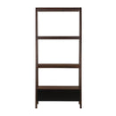 Ladder Shelf, Ladder Style Display Shelf - Natural Wood / Brown by Unique Piece Furniture