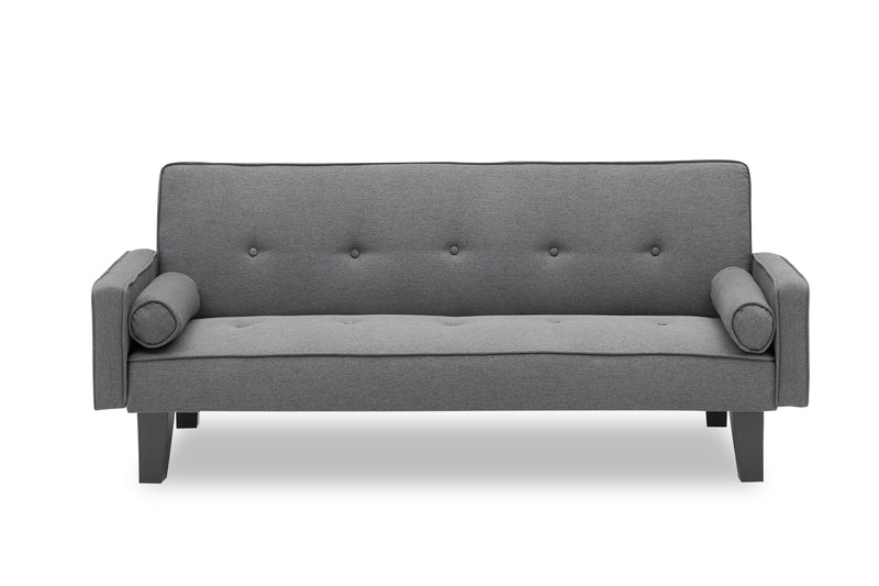 Walker Edison | Convertible Sofa Bed Dark Grey