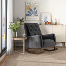 Demetrius - Mid-Century Modern Rocking Chair by HouseOfZazla