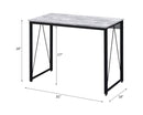 Zaidin Antique White Writing Desk by HouseOfZazla