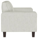 Xana - Track Arm Tufted Loveseat - Greige