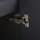 Contemporary Wall Mounted Bathroom Vanity With Resin Double Sink by HouseOfZazla