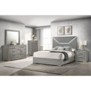 Pierce - Panel Bed LED Headboard by HouseOfZazla