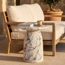Outdoor MGO Side Table, Light Grey