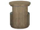 Bosley - Round End Table - Porpoise