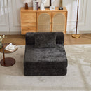 Convertible Floor Sofa Bed With Fixed Shape Frame For Living Room by HouseOfZazla
