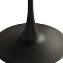 47.24"Modern Round Dining Table,Four Patchwork Tabletops with Black Color Solid Wood Grain Table Top,Metal Base Dining Table, End Table Leisure Coffee Table