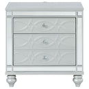 Menlo - 2 Drawer Nightstand - Gray by HouseOfZazla