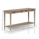 Sofa Table - Sand by HouseOfZazla