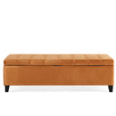 Wendover - Elegant Tufted Storage Bench With Lift-Up Top And Birch Wood Legs