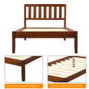 Platform Bed With Headboard, Footboard, Slat Support by HouseOfZazla