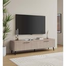 Jodie - Fluted TV Stand - Oak by HouseOfZazla