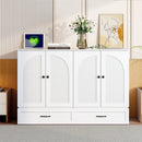 Murphy Bed With Large Drawers by Unique Piece Furniture