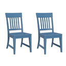 Haidel - Slat Back Dining Chairs (Set of 2) by HouseOfZazla