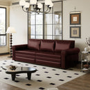 3 In 1 Convertible Sleeper Sofa With Nailhead Trim & Rolled Arm by HouseOfZazla