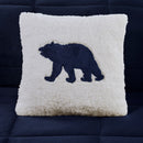 Full/Queen Plush to Sherpa Down Alternative Comforter Set
