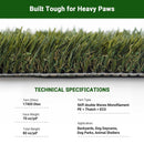 Yescom Commercial Artificial Turf for Pet Facility Runs 15'x Cut-to-Length
