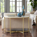 Bordeaux - Console Table - White / Gold by HouseOfZazla