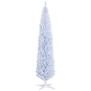 HOMCOM 8' Artificial Pencil Christmas Tree