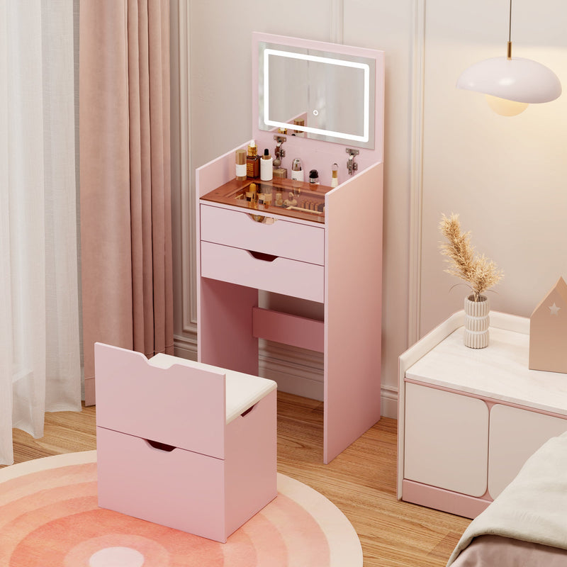3-in-1 Multifunctional Dressing Table and Stool Set, photo 10 of 10