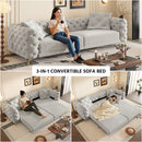 3-In-1 Convertible Sleeper Sofa by HouseOfZazla
