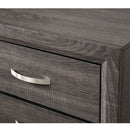 Contemporary 6 Drawer Dresser With Handles by Unique Piece Furniture