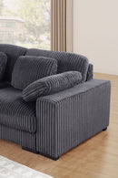 Nadine - Modular Corner Sectional Sofa With Left Facing Chaise