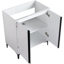 30" Freestanding Bathroom Vanity With Ceramic Sink-BVB06730WH-