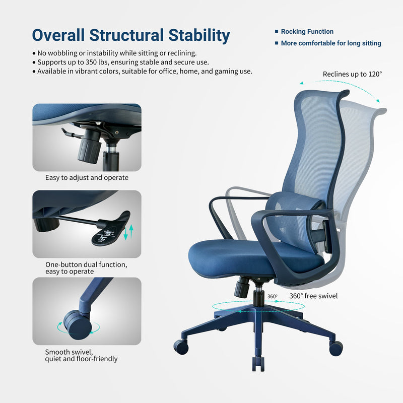 Ergonomic Colorful Office Chair, photo 4 of 10