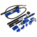 4T Separating Hydraulic Jack, Sheet Metal Separating Jack, Separating Hydraulic Combination To Repair The Depression - Black / Blue by HouseOfZazla