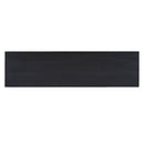 4-Door Large Storage Sideboard Buffet Cabinet with Glass Doors Arched Cabinet (Black)