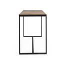 Ernesto - Outdoor Industrial Acacia Wood Bar Table
