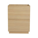 Modern Freestanding Bathroom Vanity Cabinet With Double Drawer by HouseOfZazla