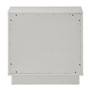 Esther - Nightstand - White / Silver by Unique Piece Furniture