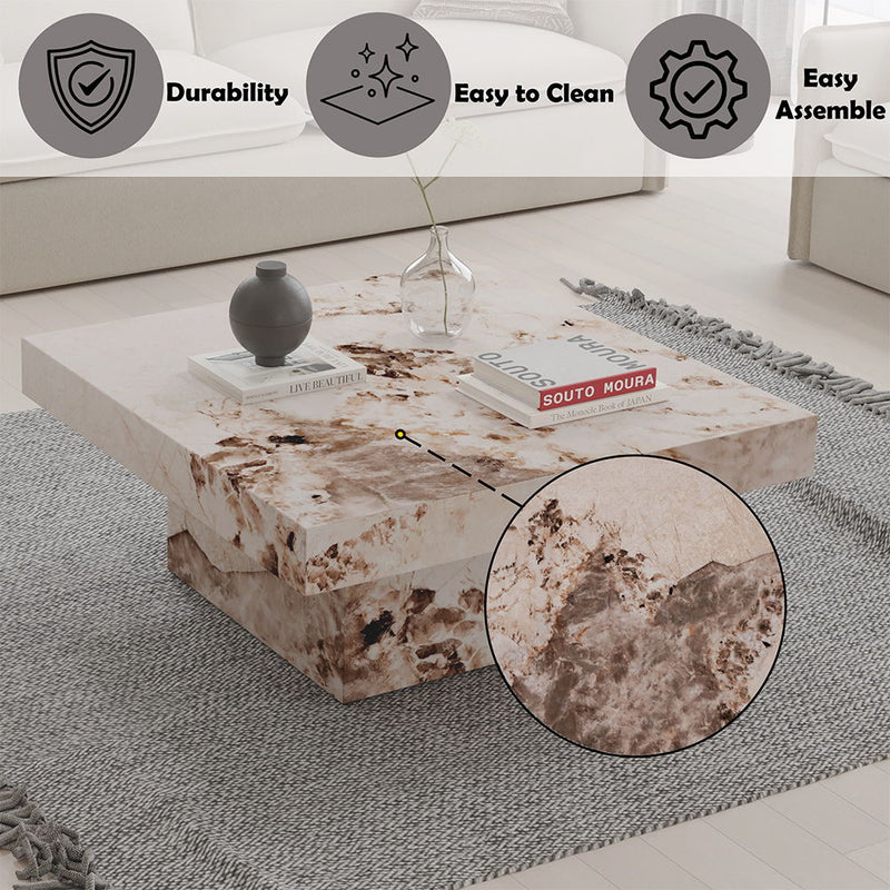 Fultan - Coffee Table - Engineered Stone, photo 5 of 7