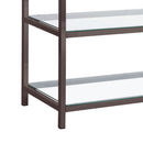 Weston - 2 Shelf Entryway Console Table - Black