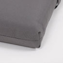 2-Piece Outdoor Chaise Lounge Cushion Set, Grey