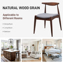Dining Chairs With Ergonomic Backrest & Comfort Cushions (Set of 2) by HouseOfZazla